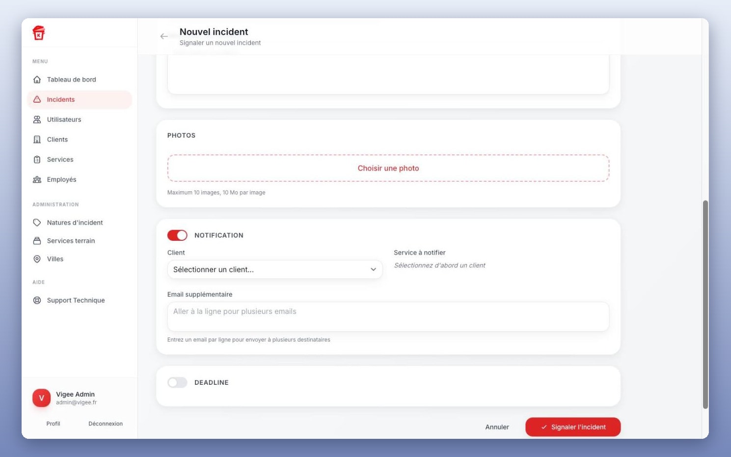 Kutler : aperçu 2 de l'application